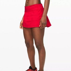 Lululemon Pace Rival Skirt Regular * Dark Red